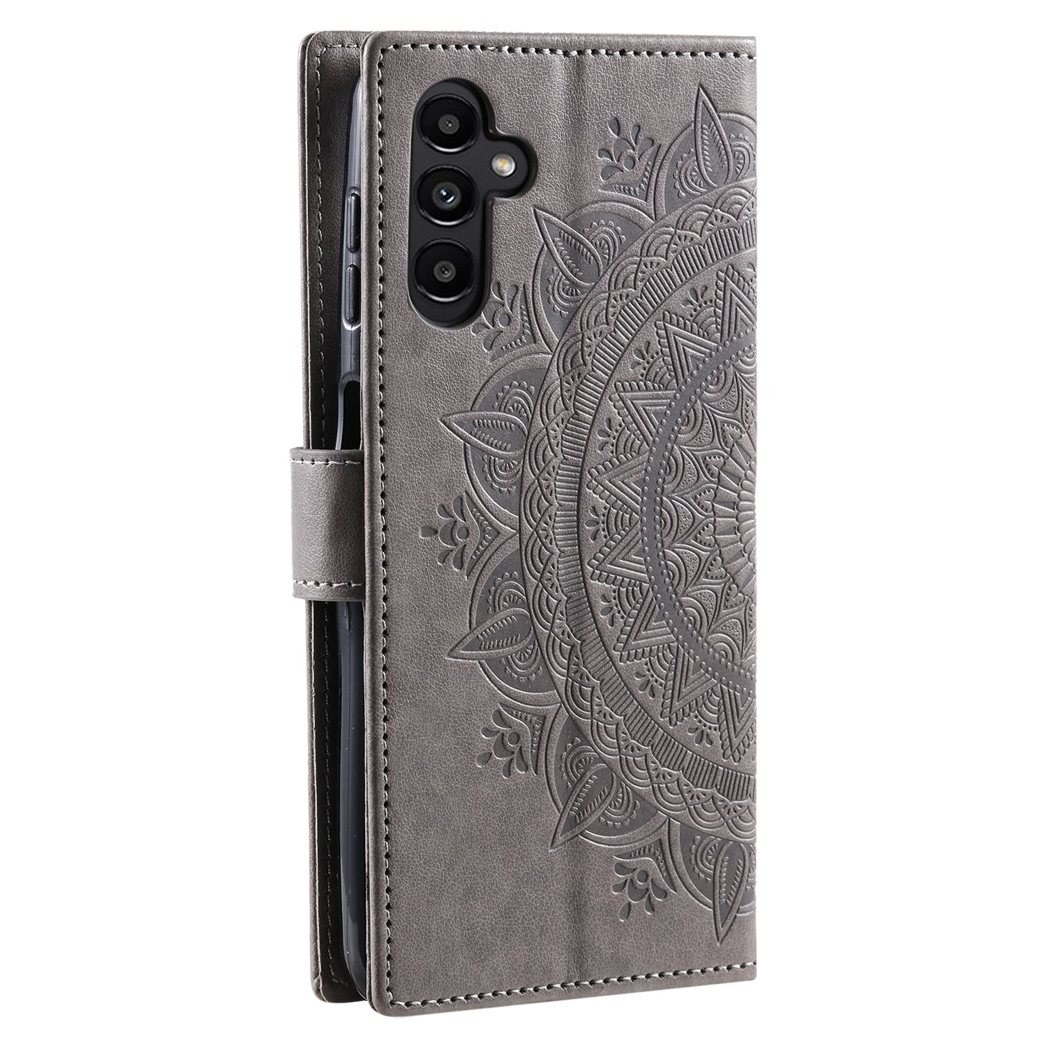 For Samsung Galaxy S23 FE Anti-Scratch PU Leather Cover Imprinted Mandala Flower Wallet Phone Stand Case with Strap For Samsung Galaxy S23 FE Anti-Scratch PU Leather Cover Imprinted Mandala Flower Wallet Phone Stand Case with Strap